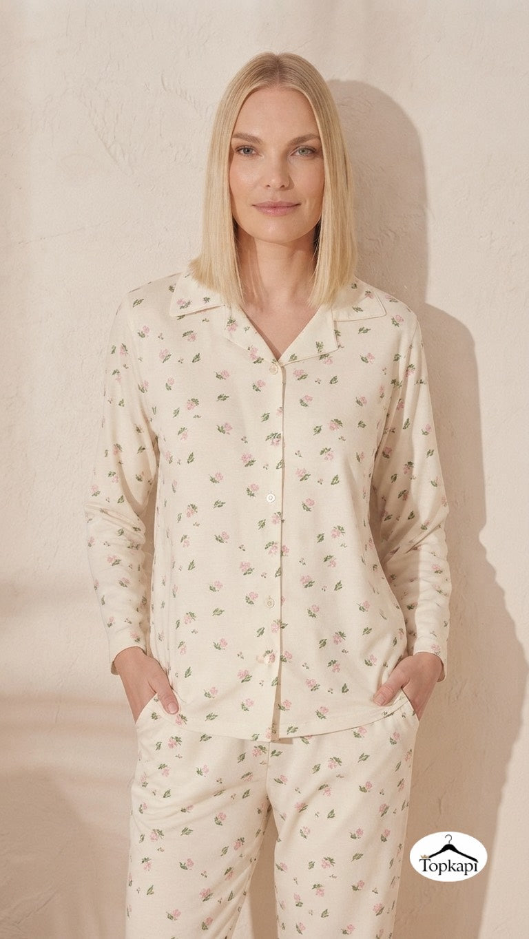 Loungewear Two-Piece Set – Cozy & Elegant 199206