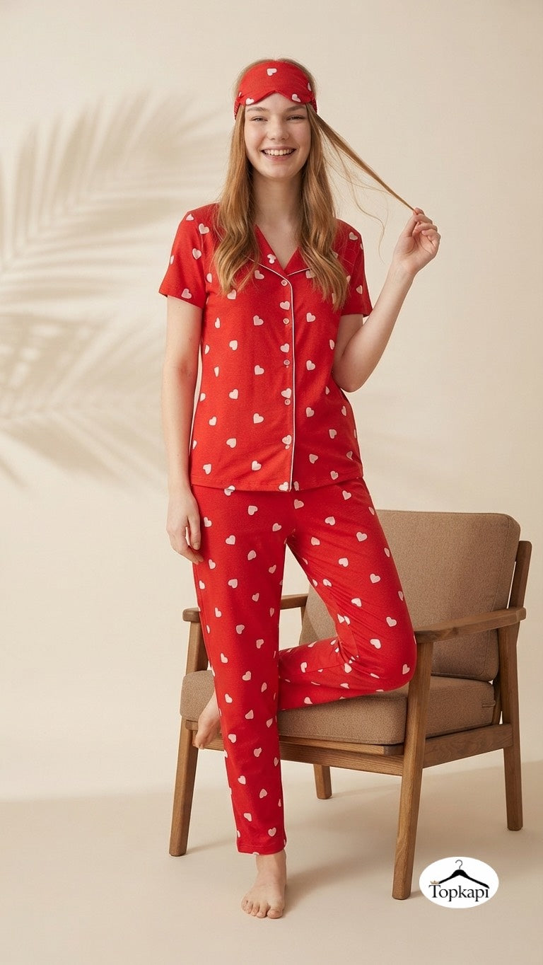 Loungewear Two-Piece Set – Cozy & Elegant 199213