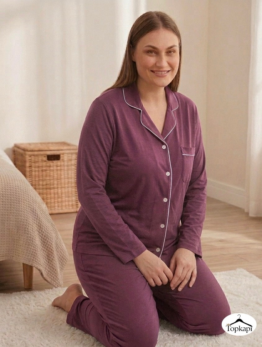 Loungewear Two-Piece Set – Cozy & Elegant 199215