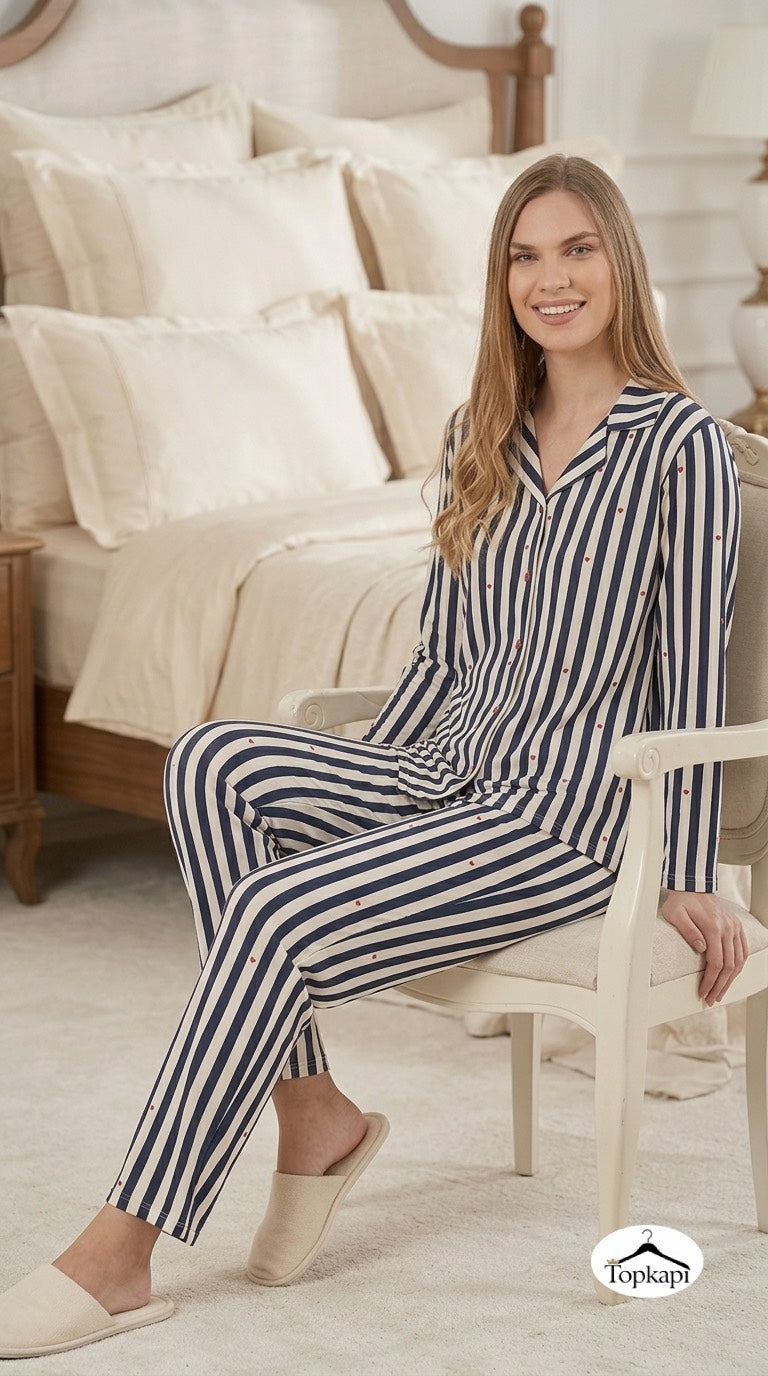 Loungewear Two-Piece Set – Cozy & Elegant 199207