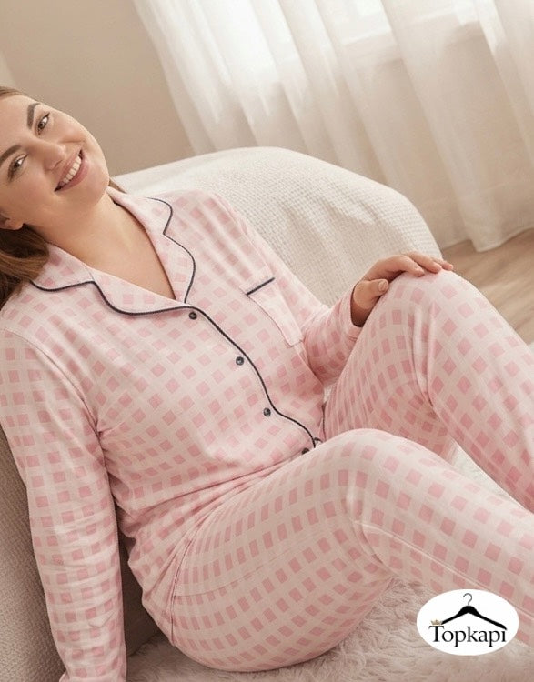 Loungewear Two-Piece Set – Cozy & Elegant 199216