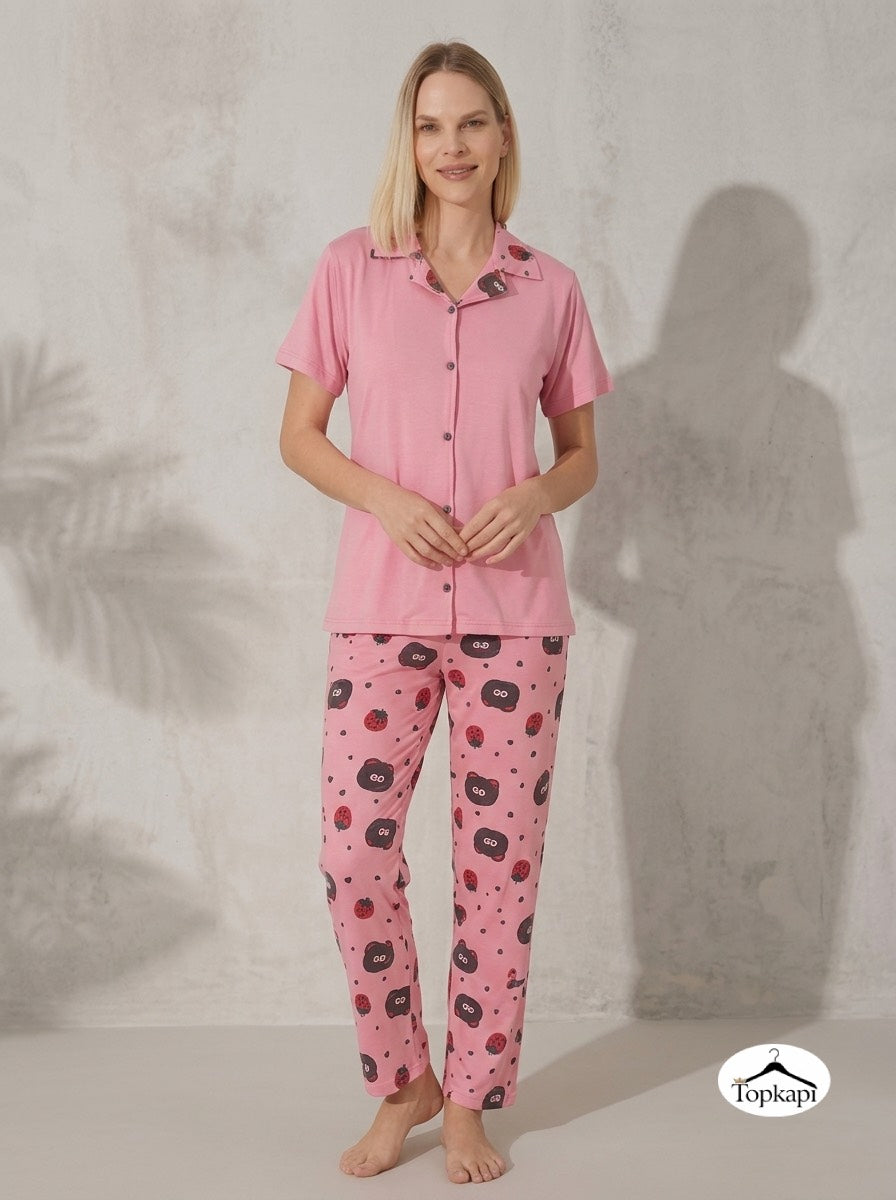 Loungewear Two-Piece Set – Cozy & Elegant 199208