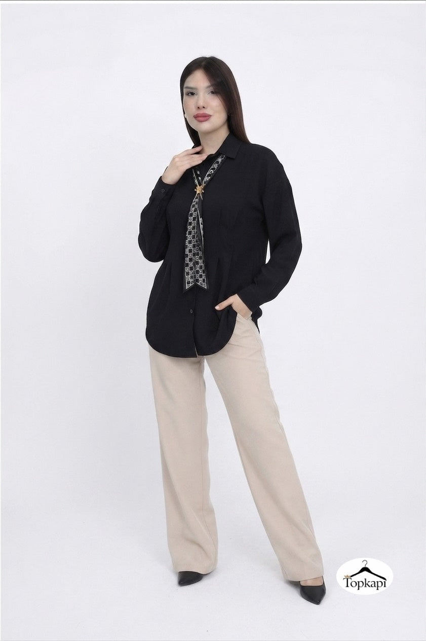 Elegant Blouse ( Black ) 199202