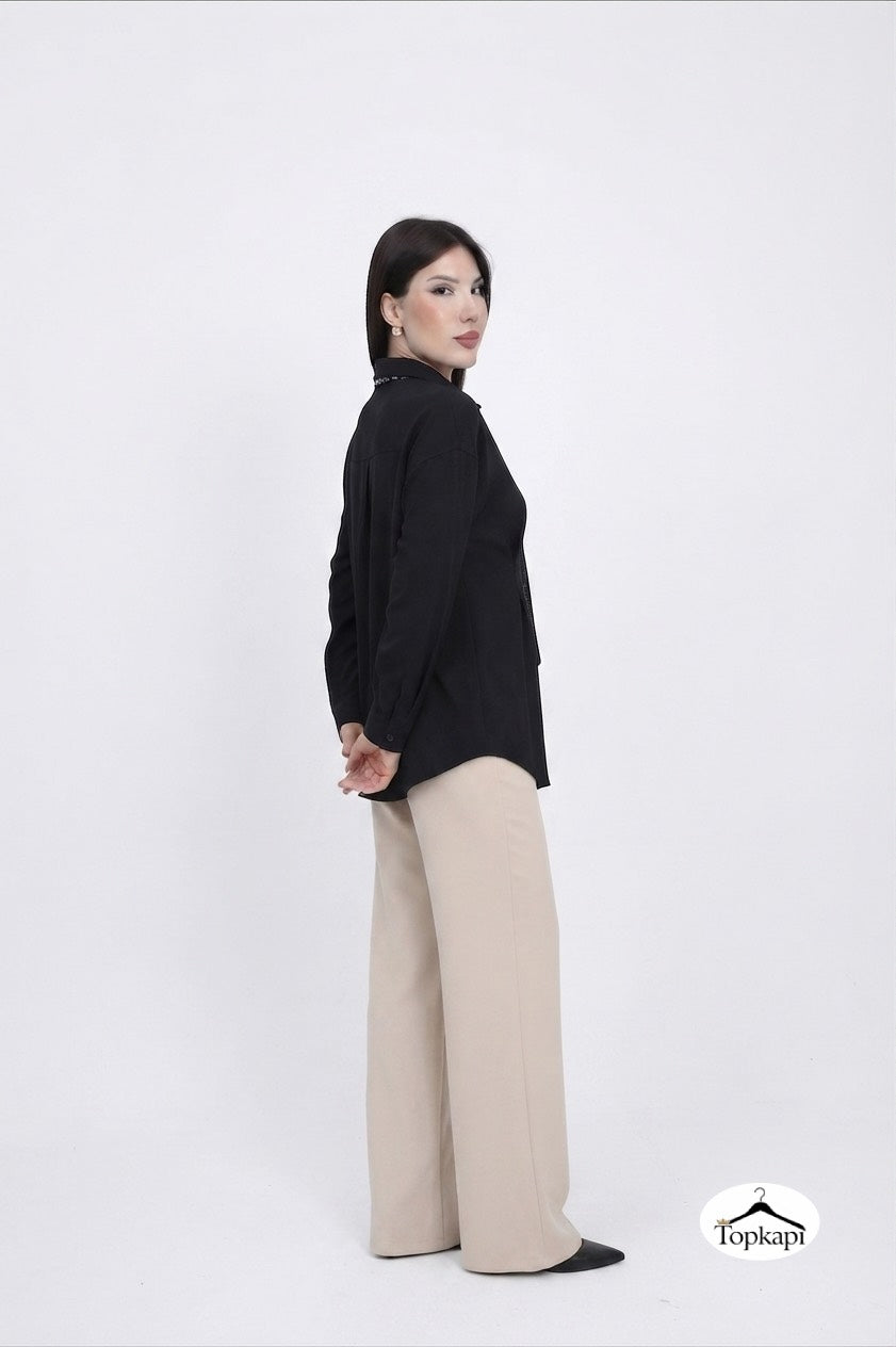 Elegant Blouse ( Black ) 199202